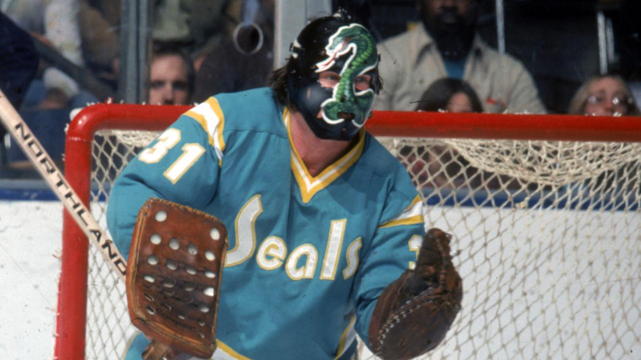 Gary Simmons and his 'Cobra' mask - 1979